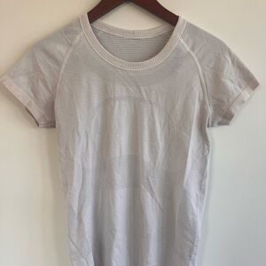Lululemon white athletic shirt